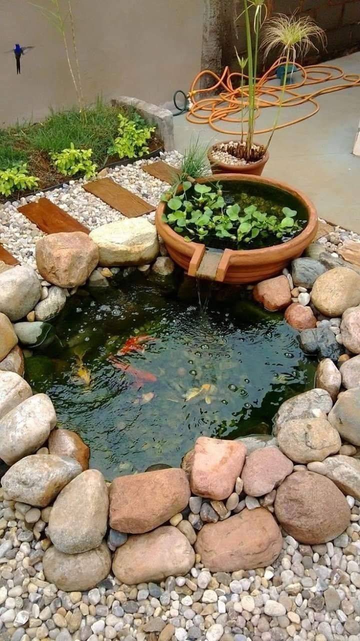 Awesome Small Backyard Pond