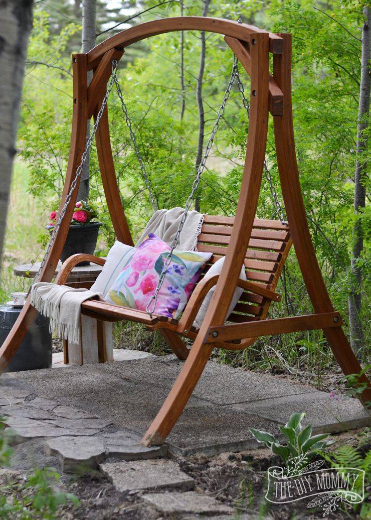A Secret Garden Swing Retreat