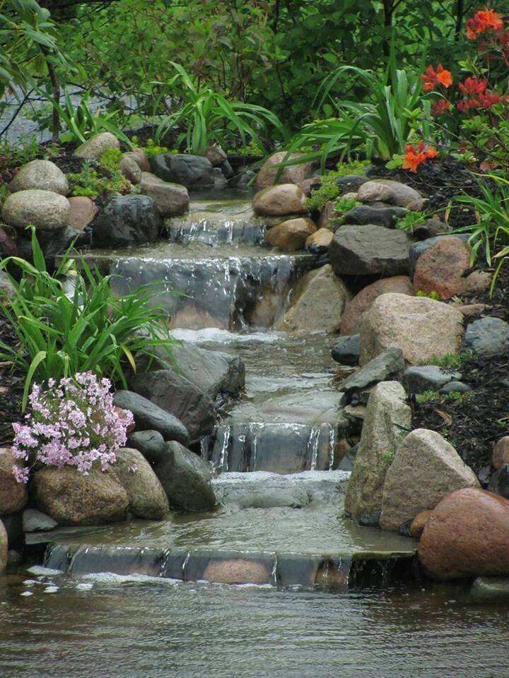 Modern Diy Garden Pond Waterfall Ideas