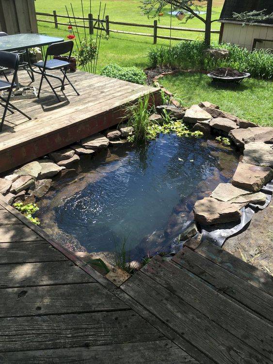 Diy Pond Liner Ideas