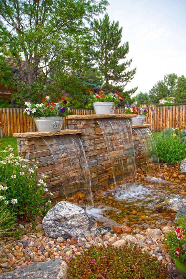 Garden Water Feature Designs Designing Idea