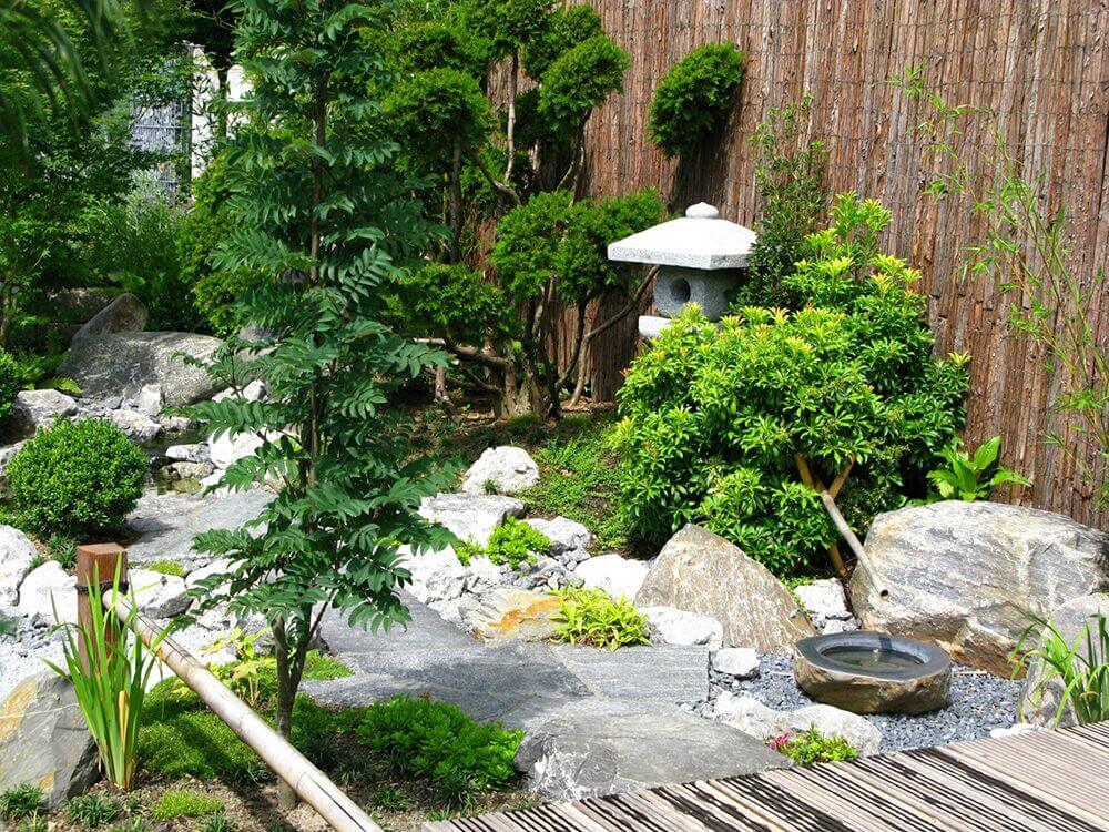 Traditional Japanese Courtyard