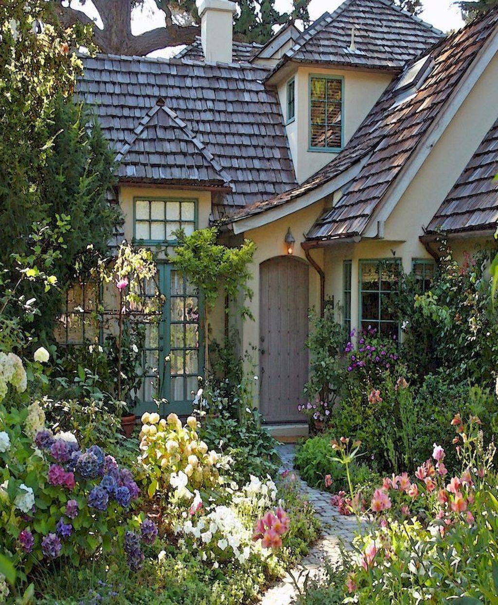 Beautiful Front Yard Cottage Garden Inspiration Ideas Structhome