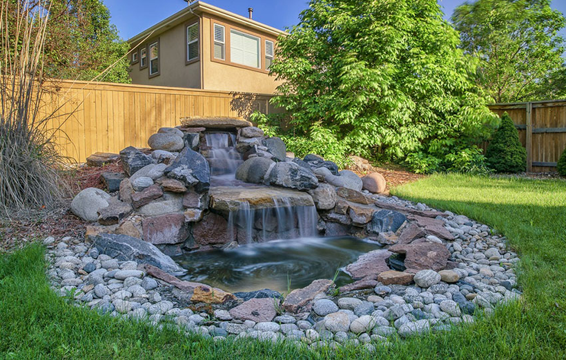 Backyard Garden Waterfalls