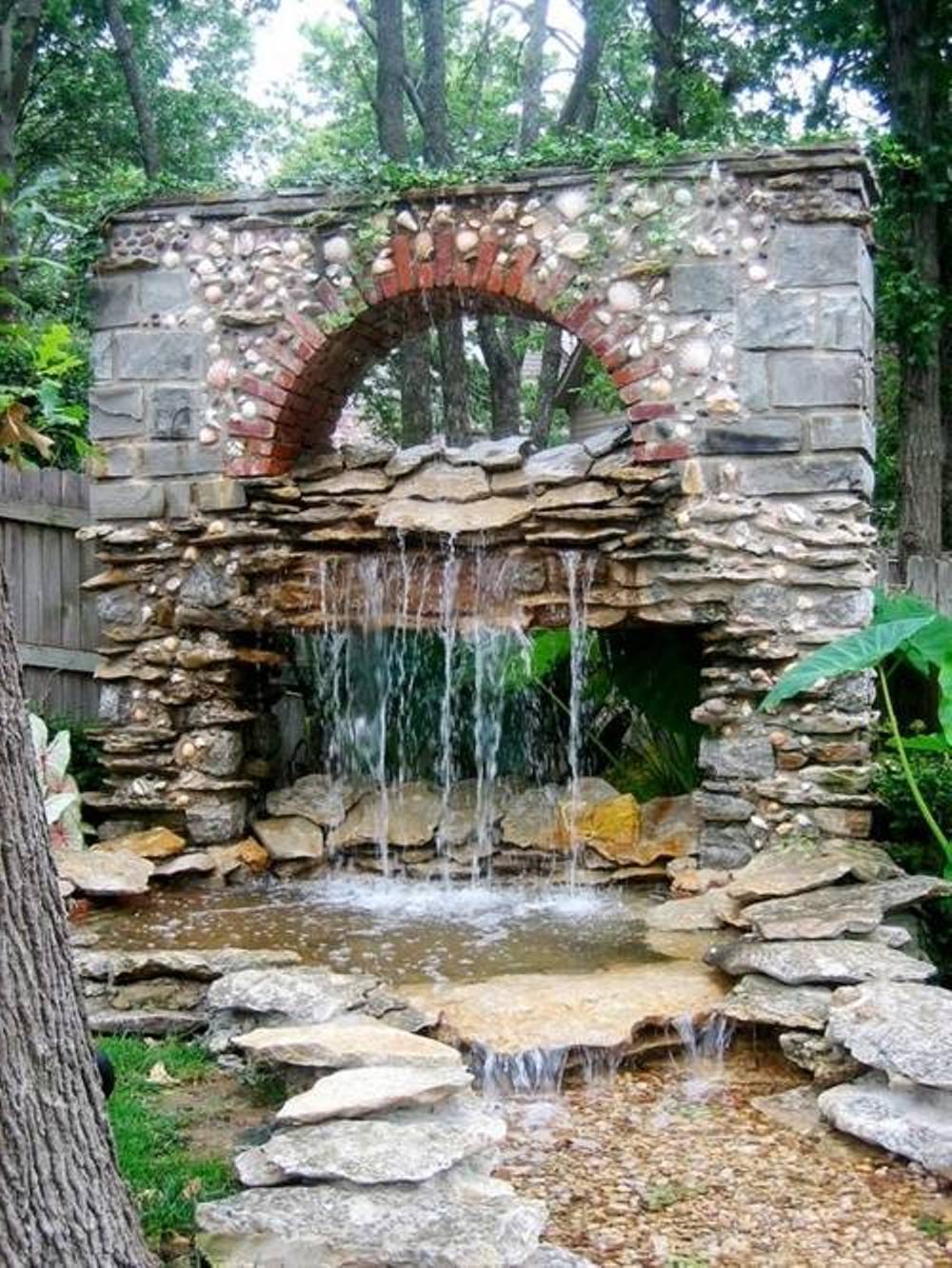 H Outdoor Water Fountain Crocks Outdoor Modern Outdoor