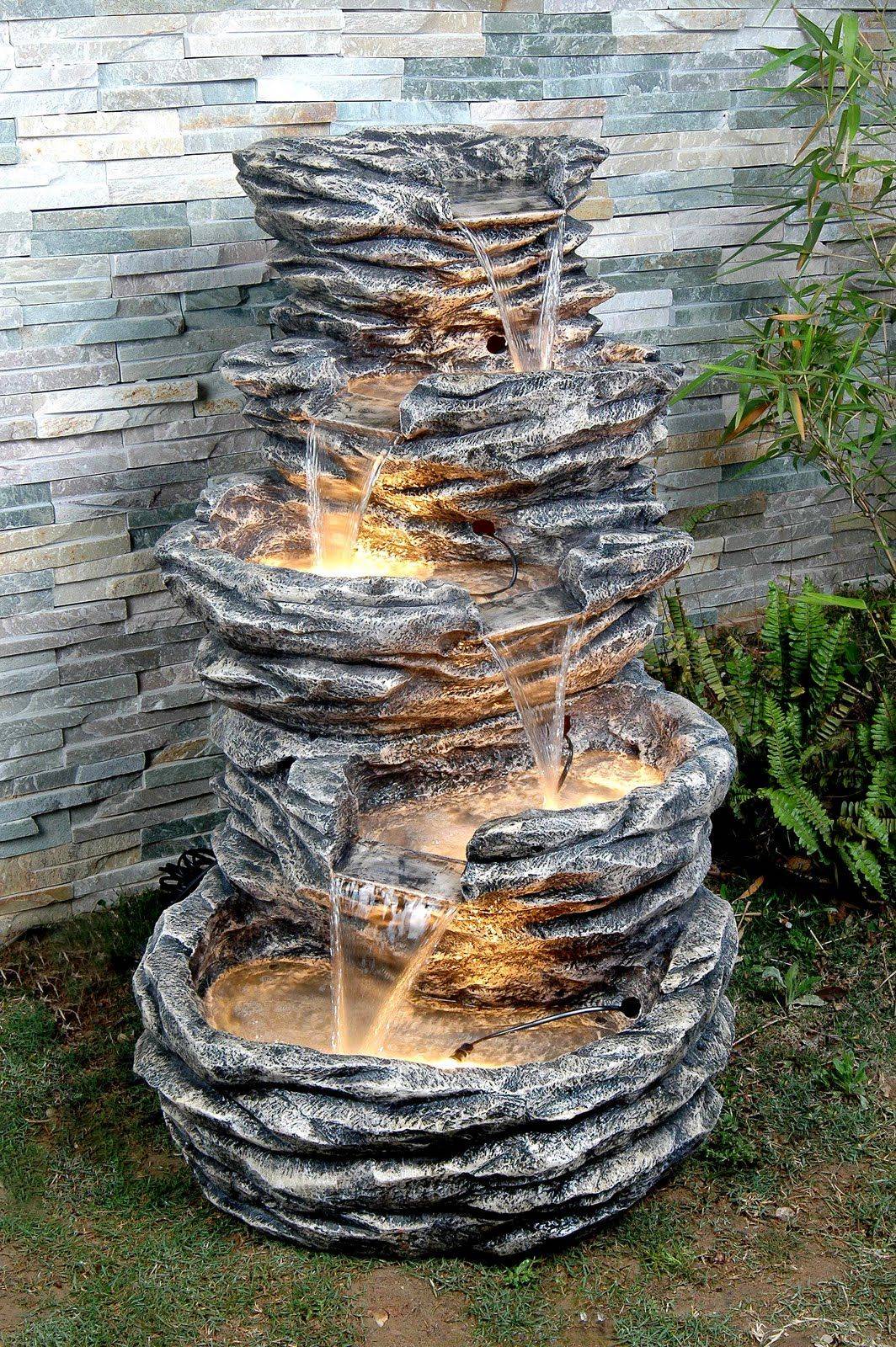 Easy Fountain Rocky Creek Water Feature Free Uk Delivery