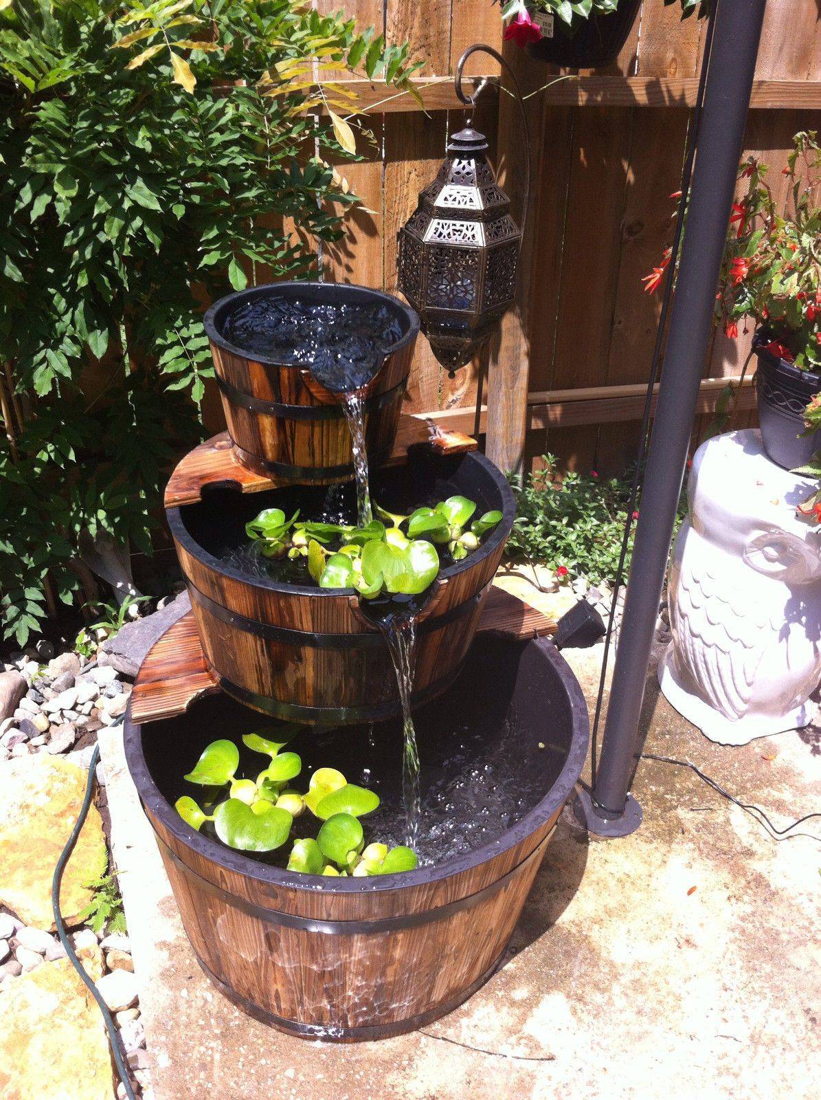 A Half Whiskey Barrel Planter