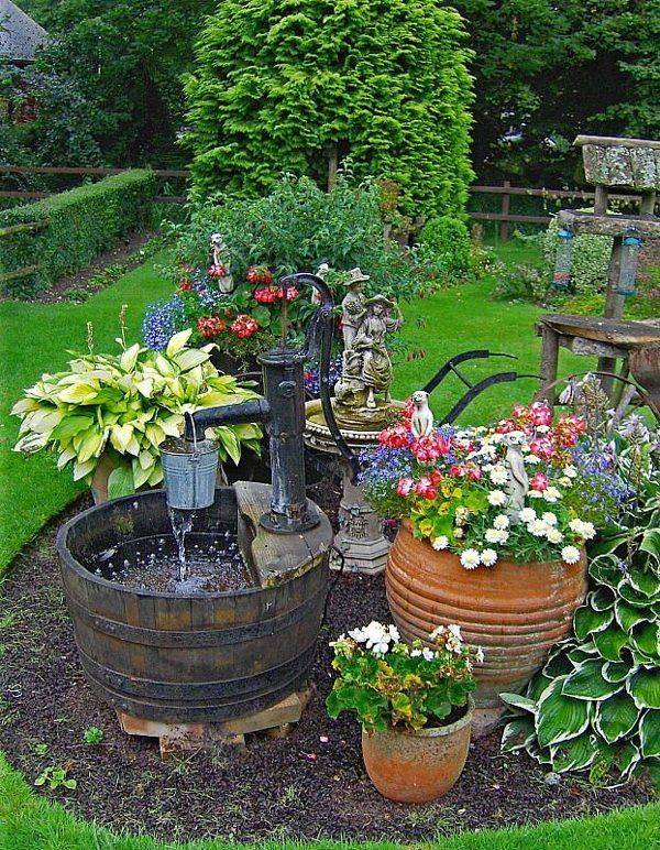 25 Wine Barrel Water Garden Ideas Worth to Check SharonSable
