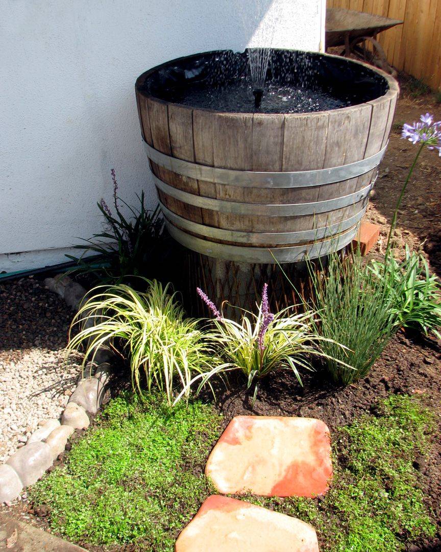 Half Wine Barrels