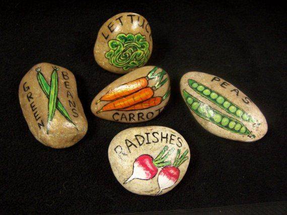 Garden Markers Rock