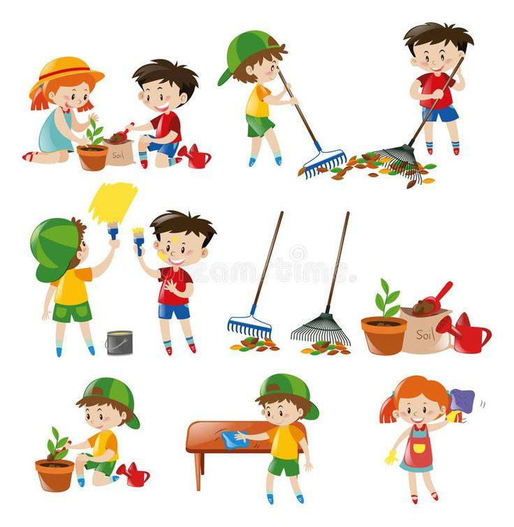 The Garden Stock Illustration Download Image