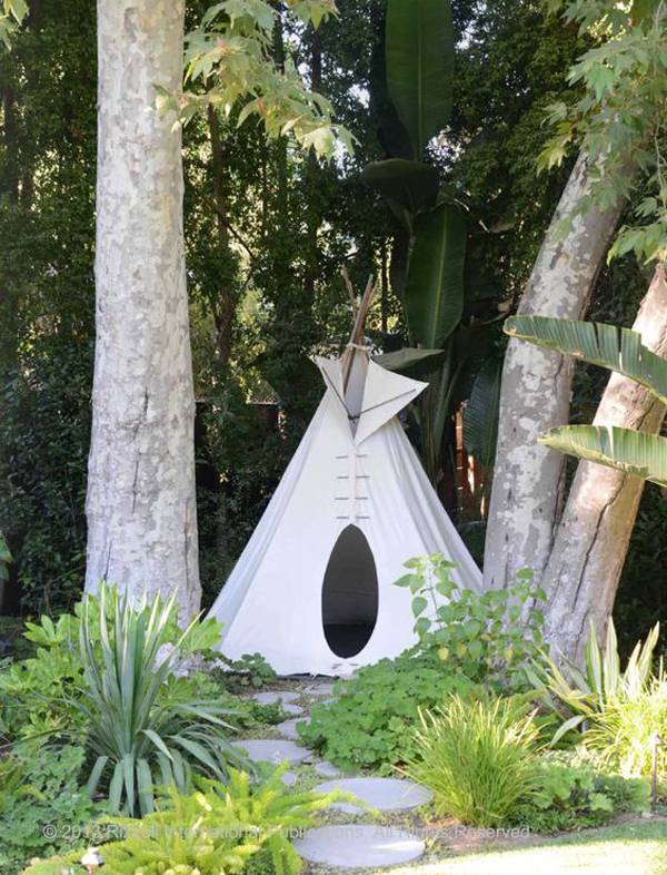 Modern Garden Teepee Trellis