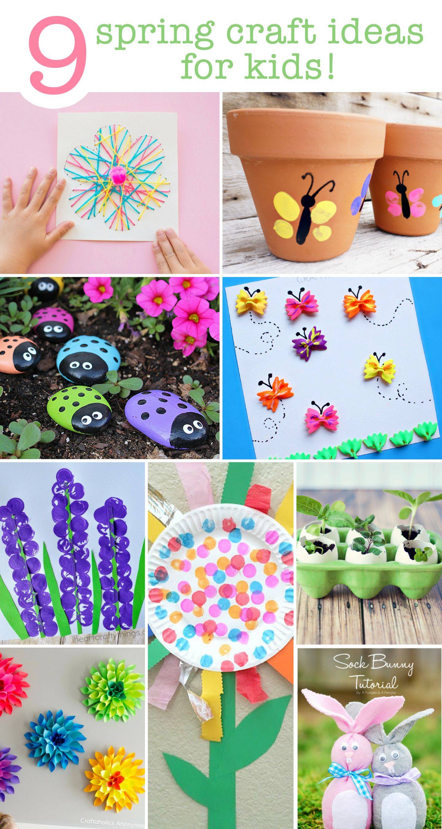 Incredible Spring Garden Crafts