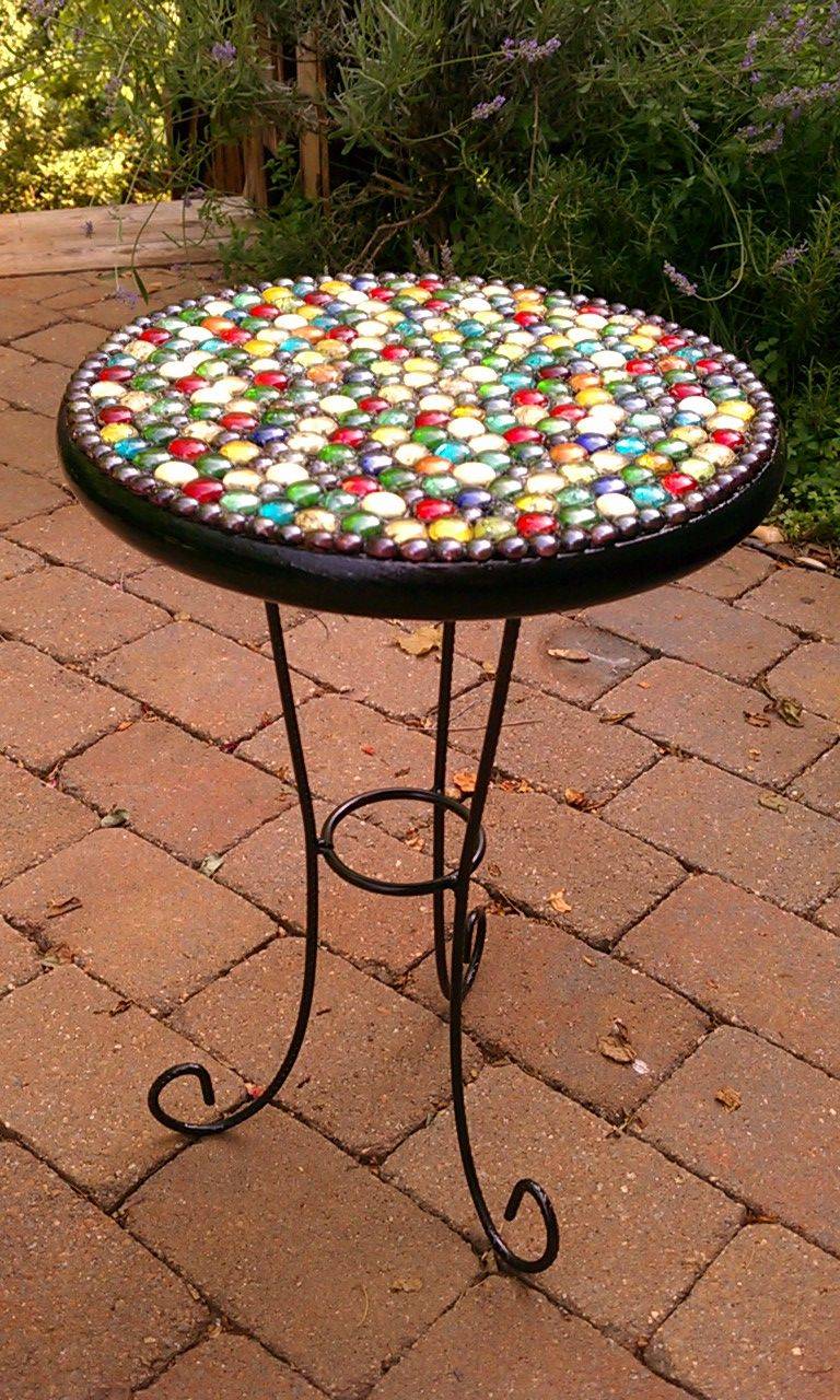 21 DIY Mosaic Garden Table Ideas Worth to Check SharonSable