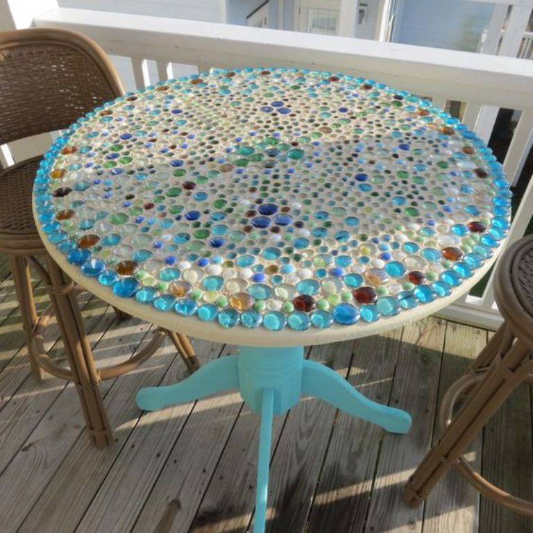 Garden Mosaic Table Mosaic Table