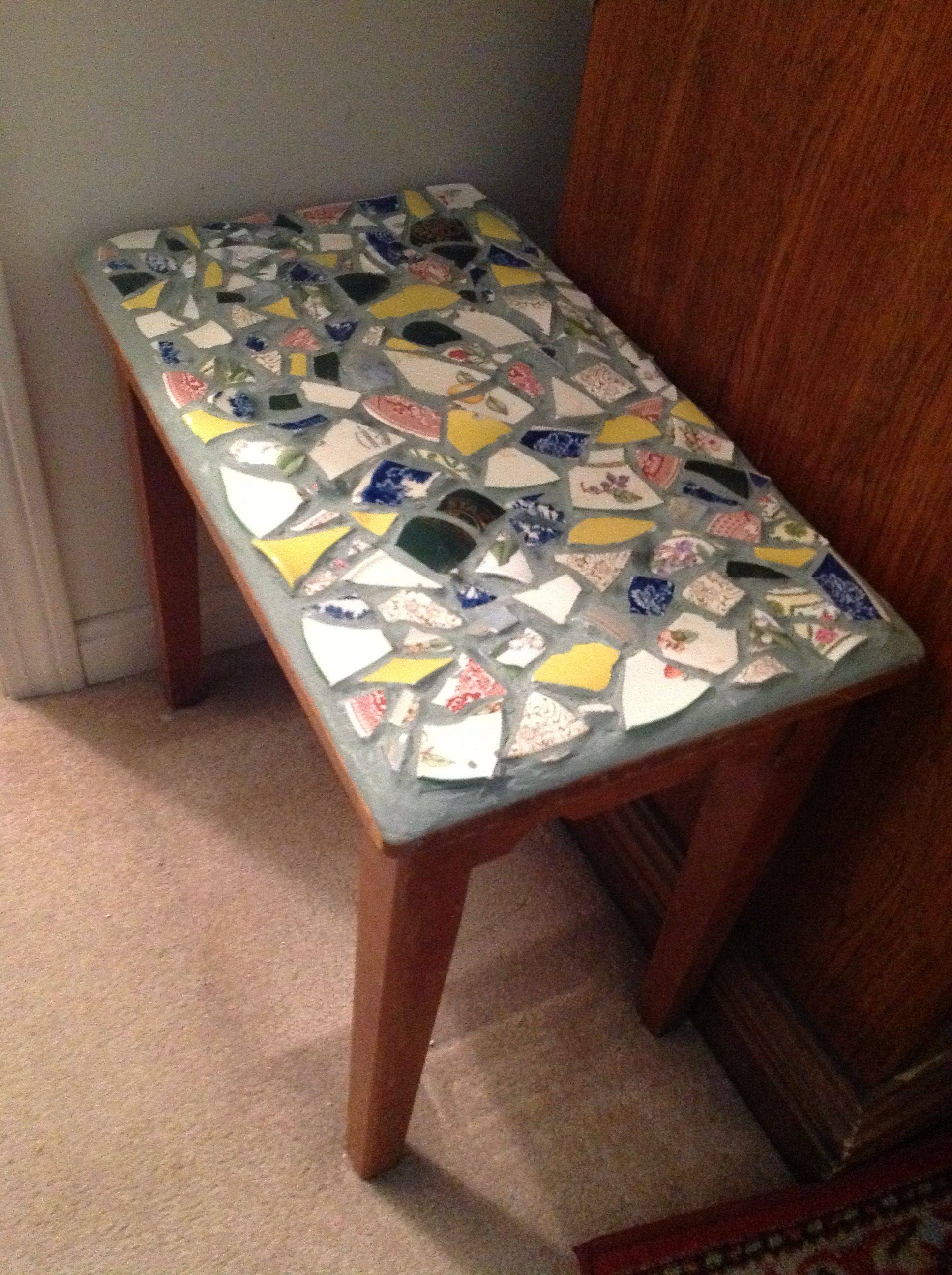 21 DIY Mosaic Garden Table Ideas Worth to Check SharonSable