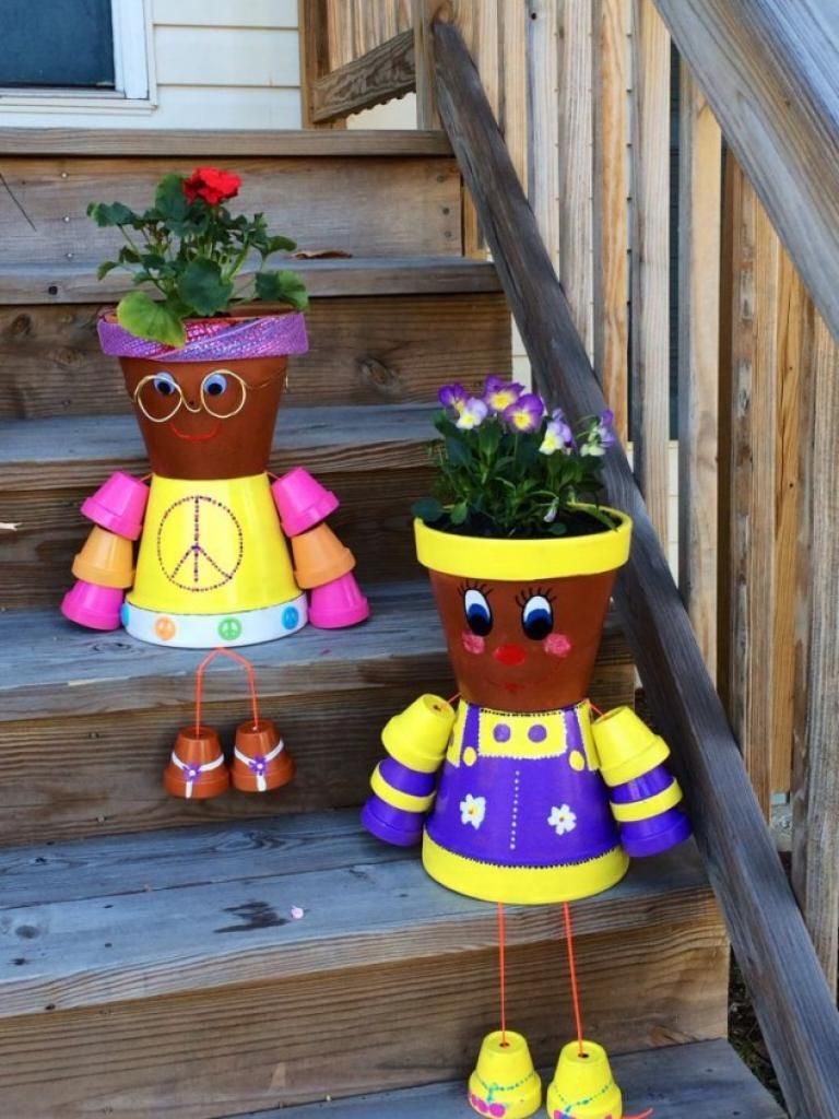 Wonderful Diy Clay Pot People