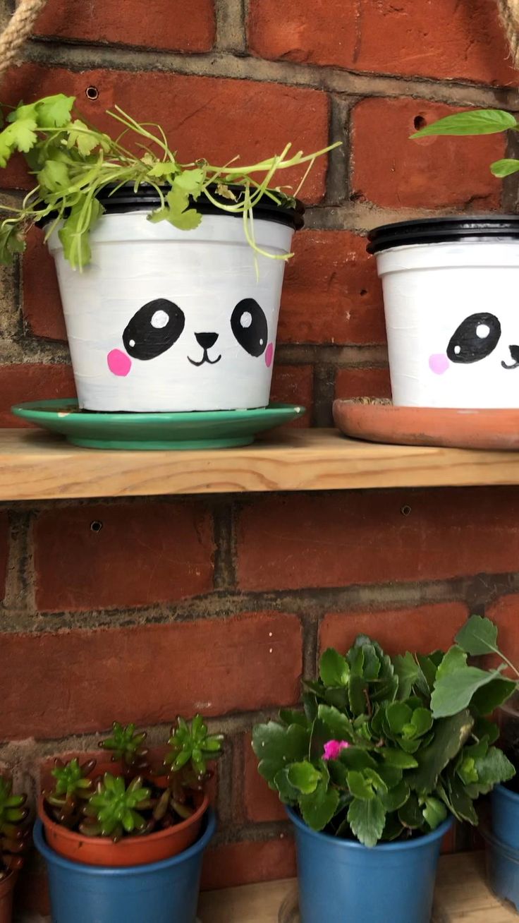 More Diy Painted Flower Pots