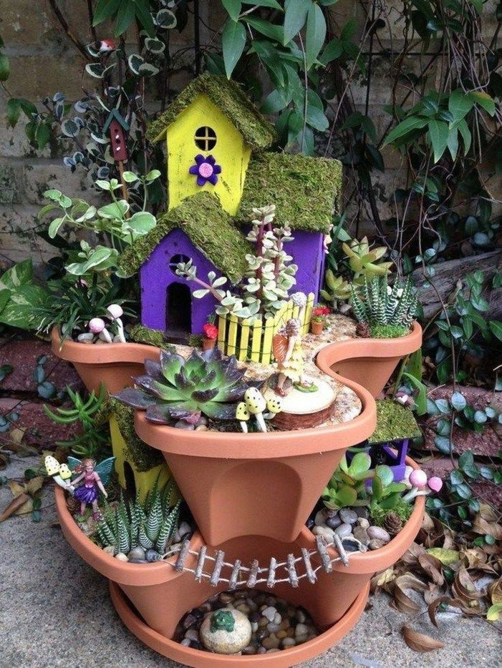 Awesome Indoor Fairy Garden Design Ideas
