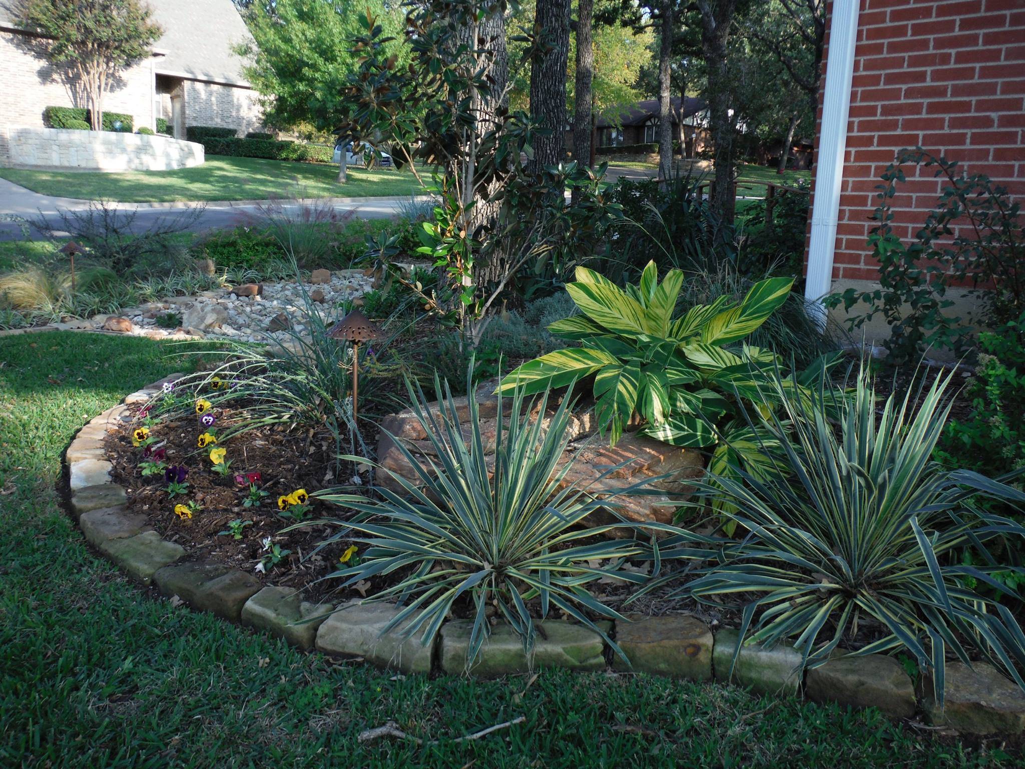 Mediterraneanmodern Backyard Landscaping