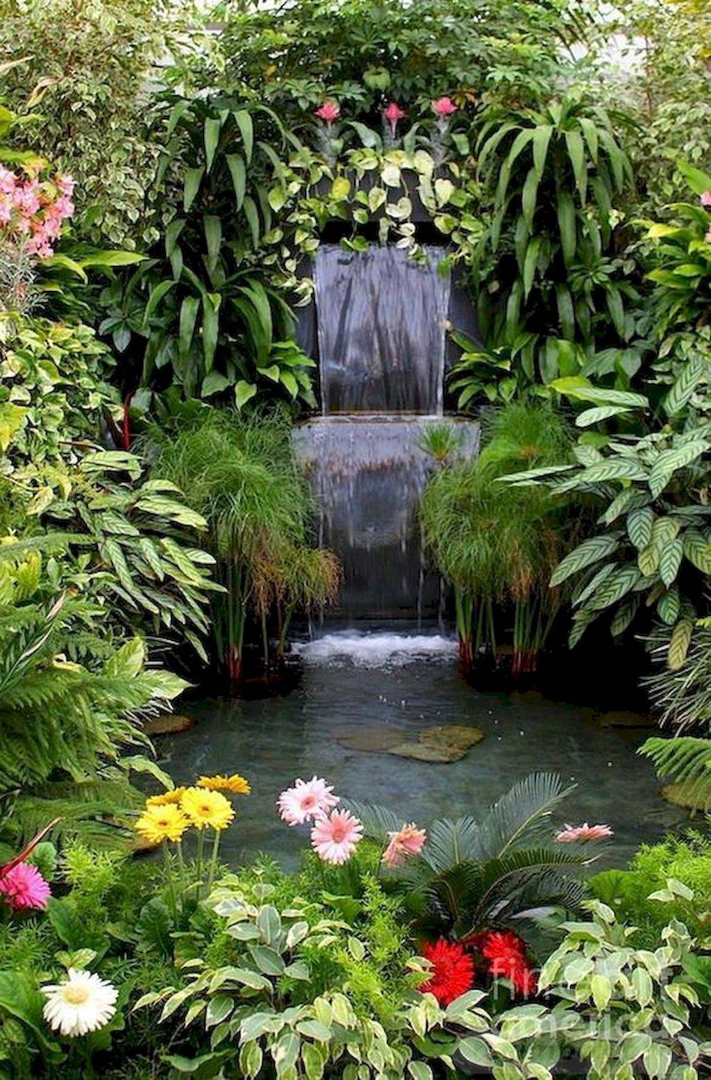 Fresh And Calming Tropical Garden Ideas Tropical Pool Landscaping