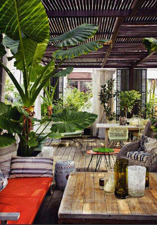 Fresh And Calming Tropical Garden Ideas Tropical Pool Landscaping