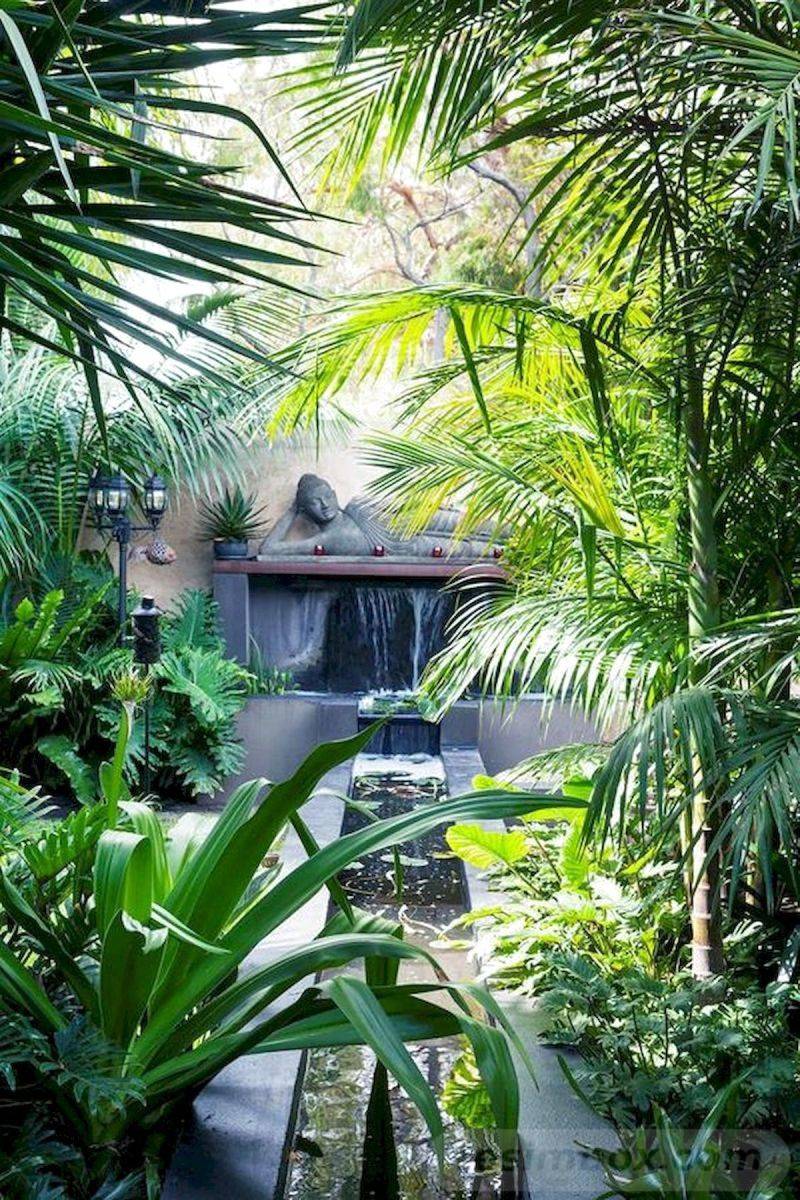 Awesome Tropical Garden Landscaping Ideas Tropical Garden Design