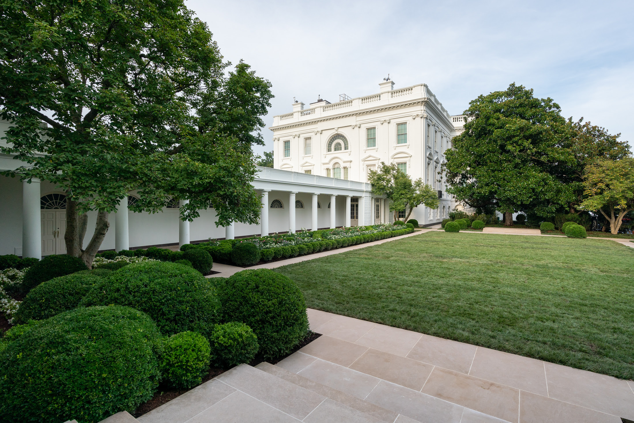 Rose Garden Lawn Video Abc News