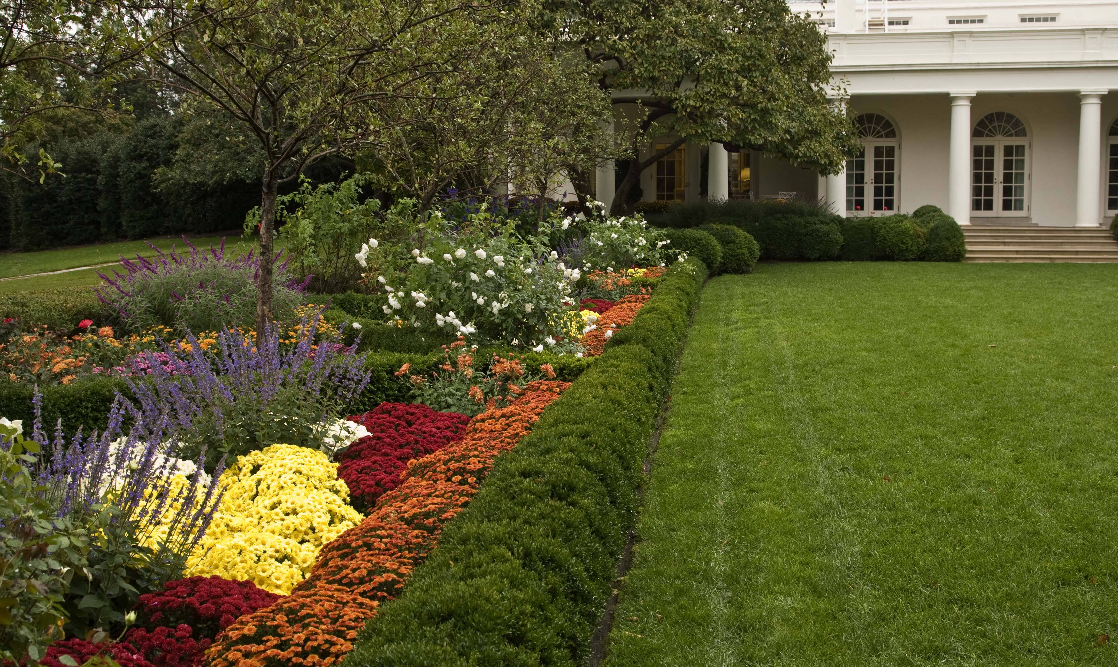 Melania Trumps Revamped Rose Garden