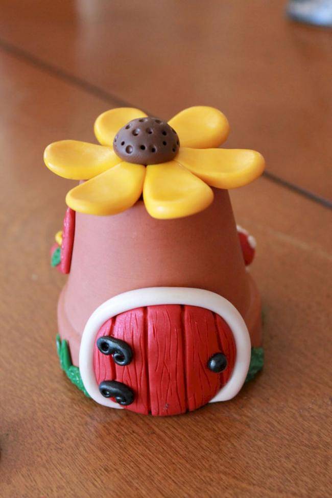 Cute Diy Polymer Clay Fairy Garden Ideas
