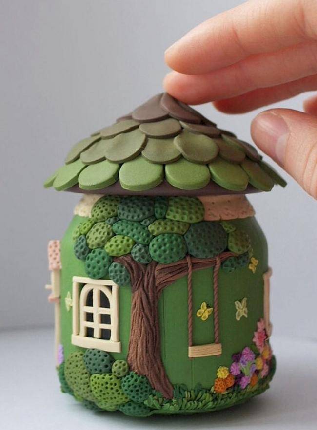 Cute Diy Polymer Clay Fairy Garden Ideas