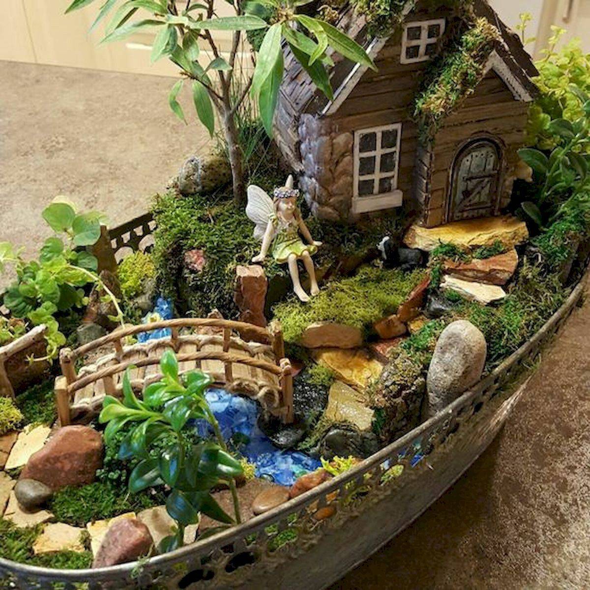 A Lifesize Enchanted Fairy Garden