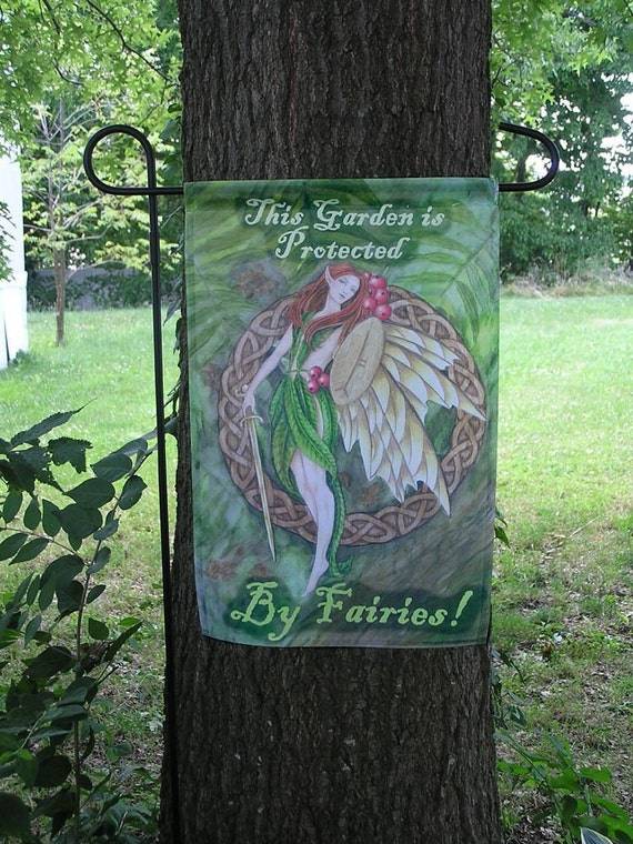 Fairy Garden Bunting Flags Miniature Garden Pennant