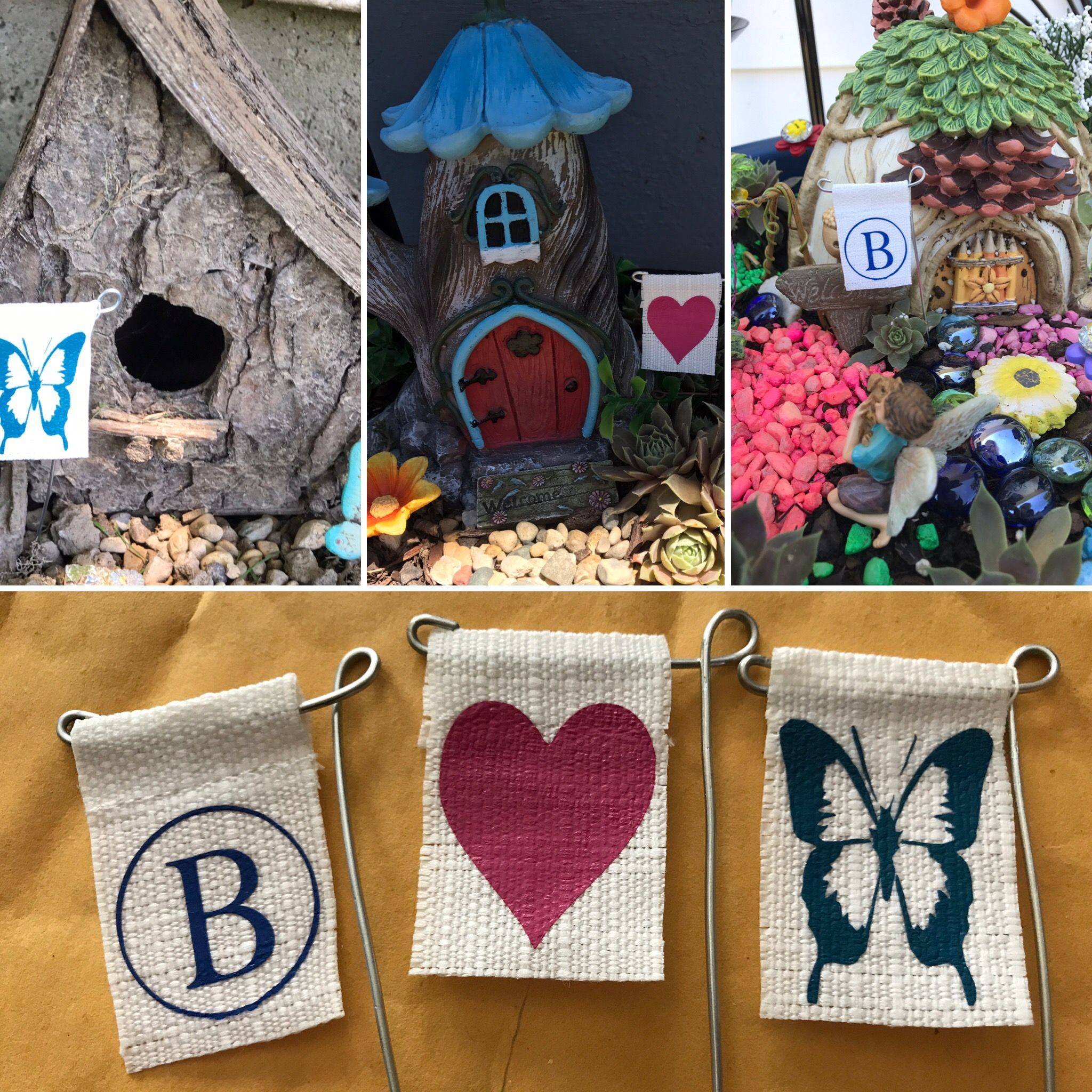 Fairy Garden Garden Flag Zazzlecom