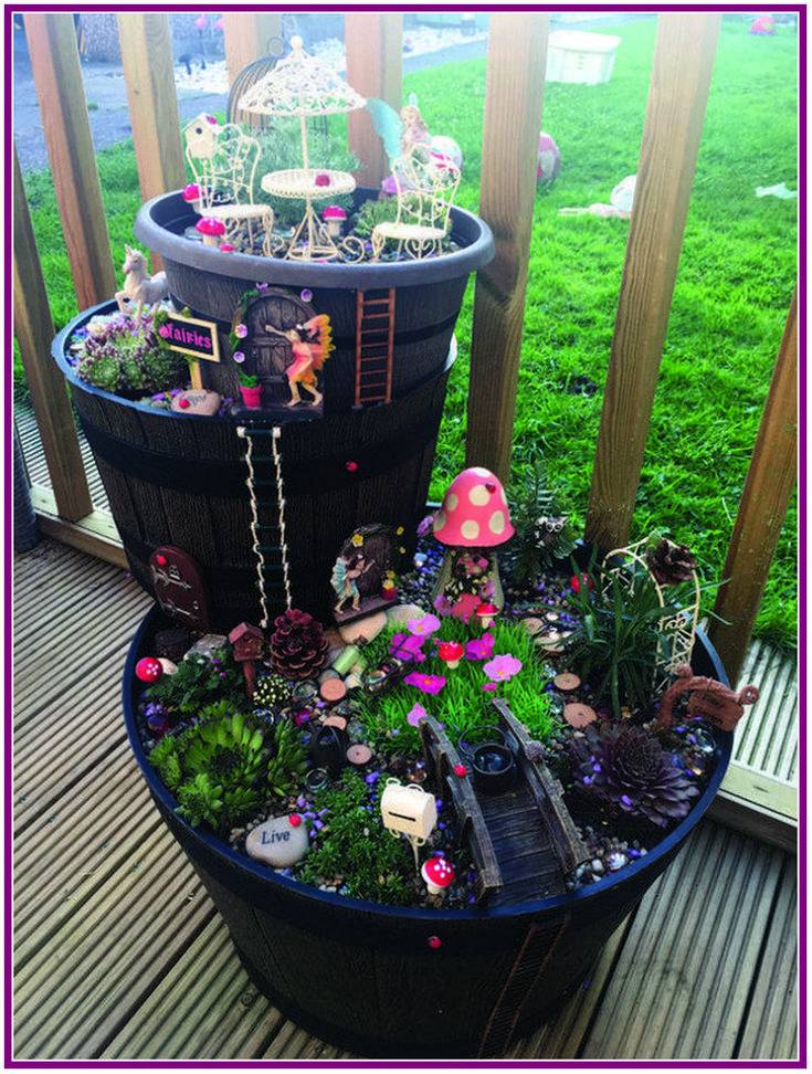 Lovely And Magical Miniature Fairy Garden Ideas Fairy Garden