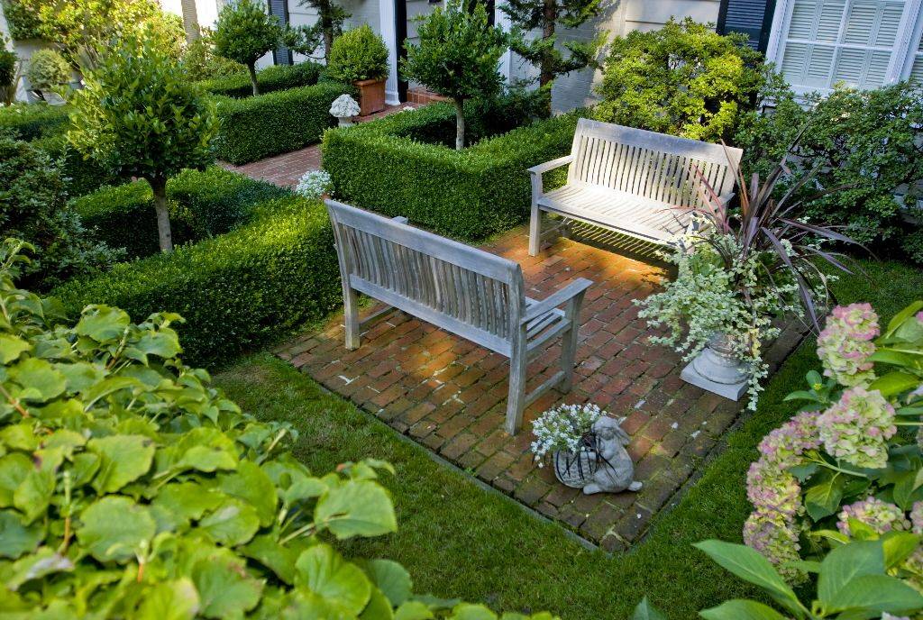 Formal Garden Patio Images