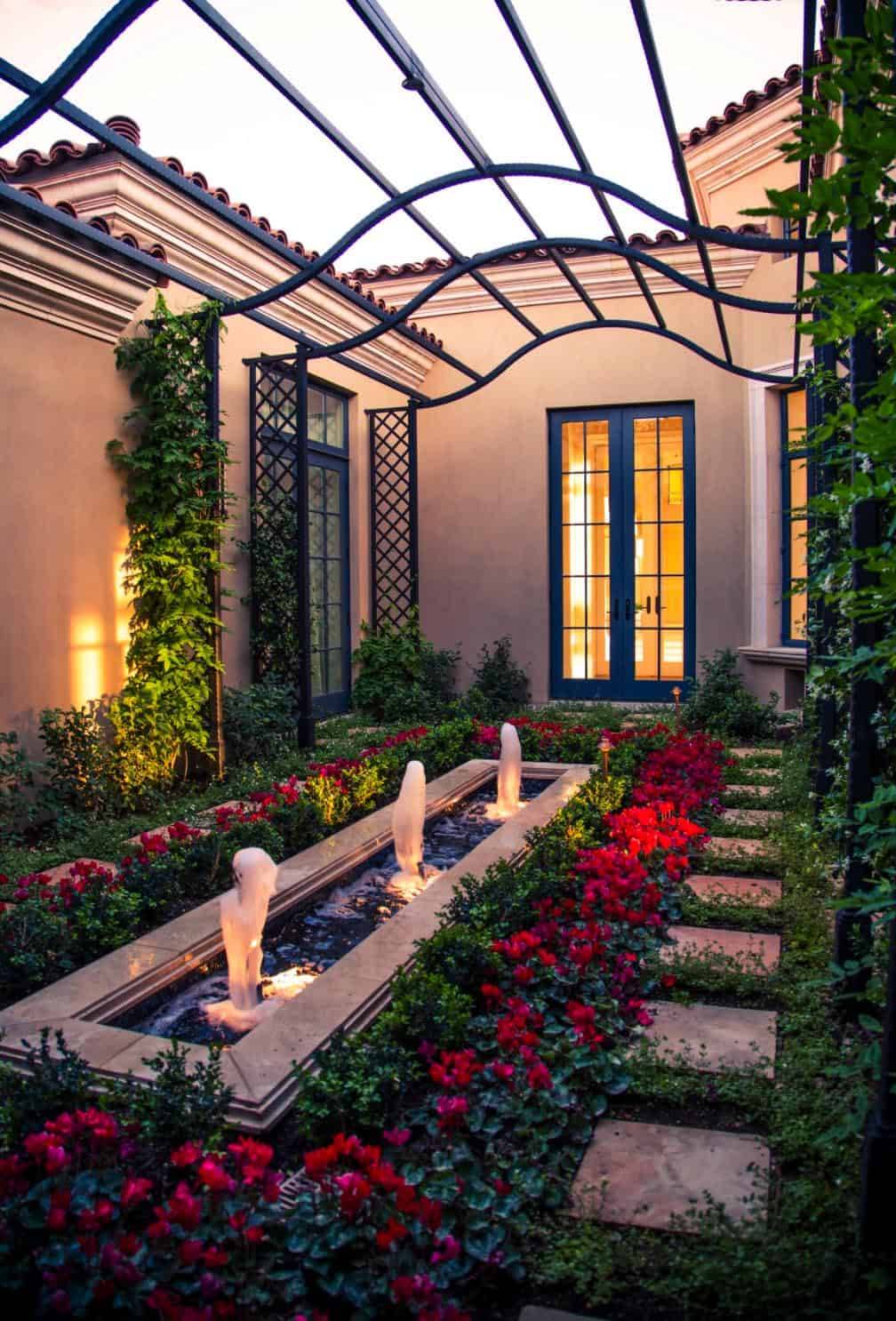 Elegant Patio Backyard Landscaping Ideas Fire Pit