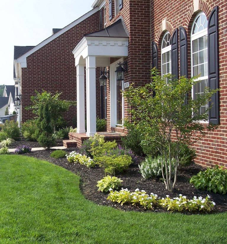 Patio Rectangular Concrete Ideas Elegant