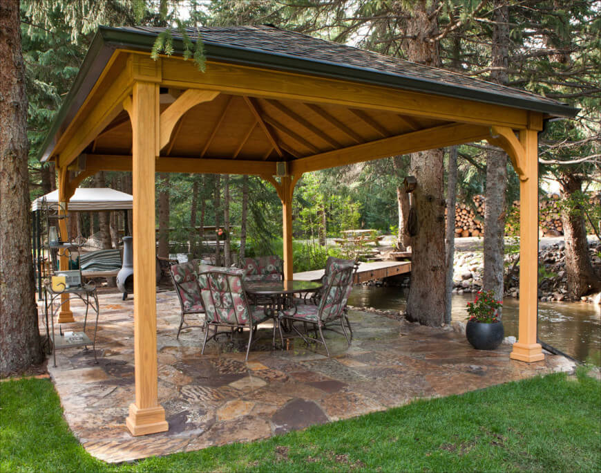 Nice Gazebo Backyard Garden Landscaping Design Ideas Page