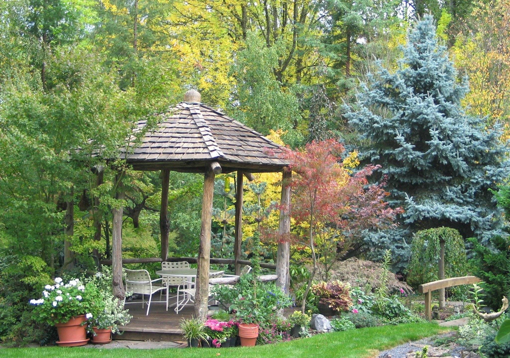 Backyard Gazebo Ideas Quiet Corner