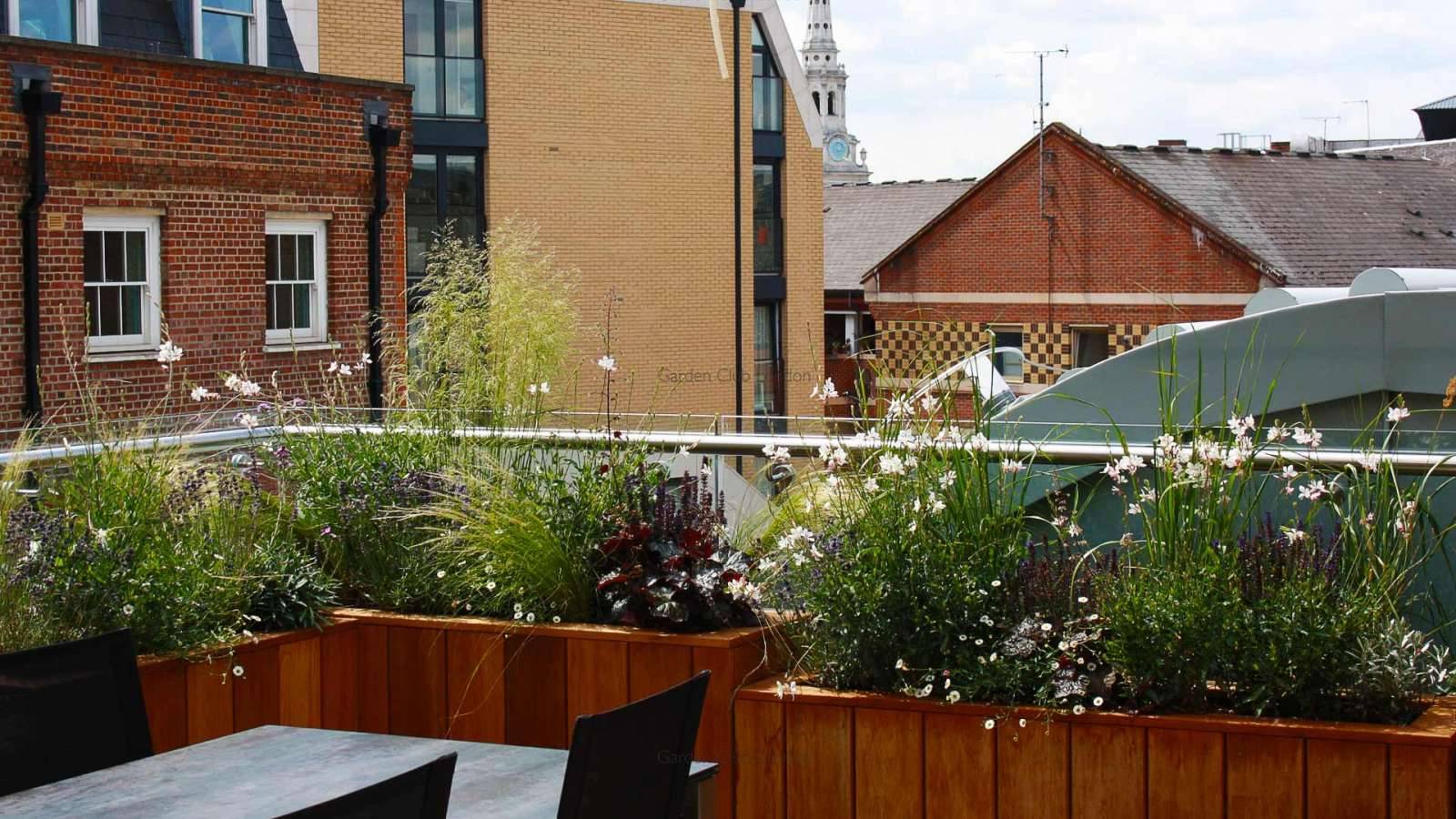 Bermondsey Garden Club London Roof Terrace Design