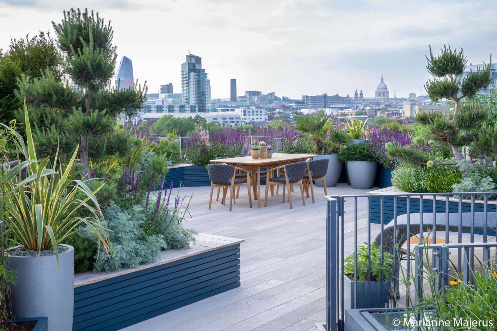 Teddington Terrace Garden Club London Small Courtyard Gardens