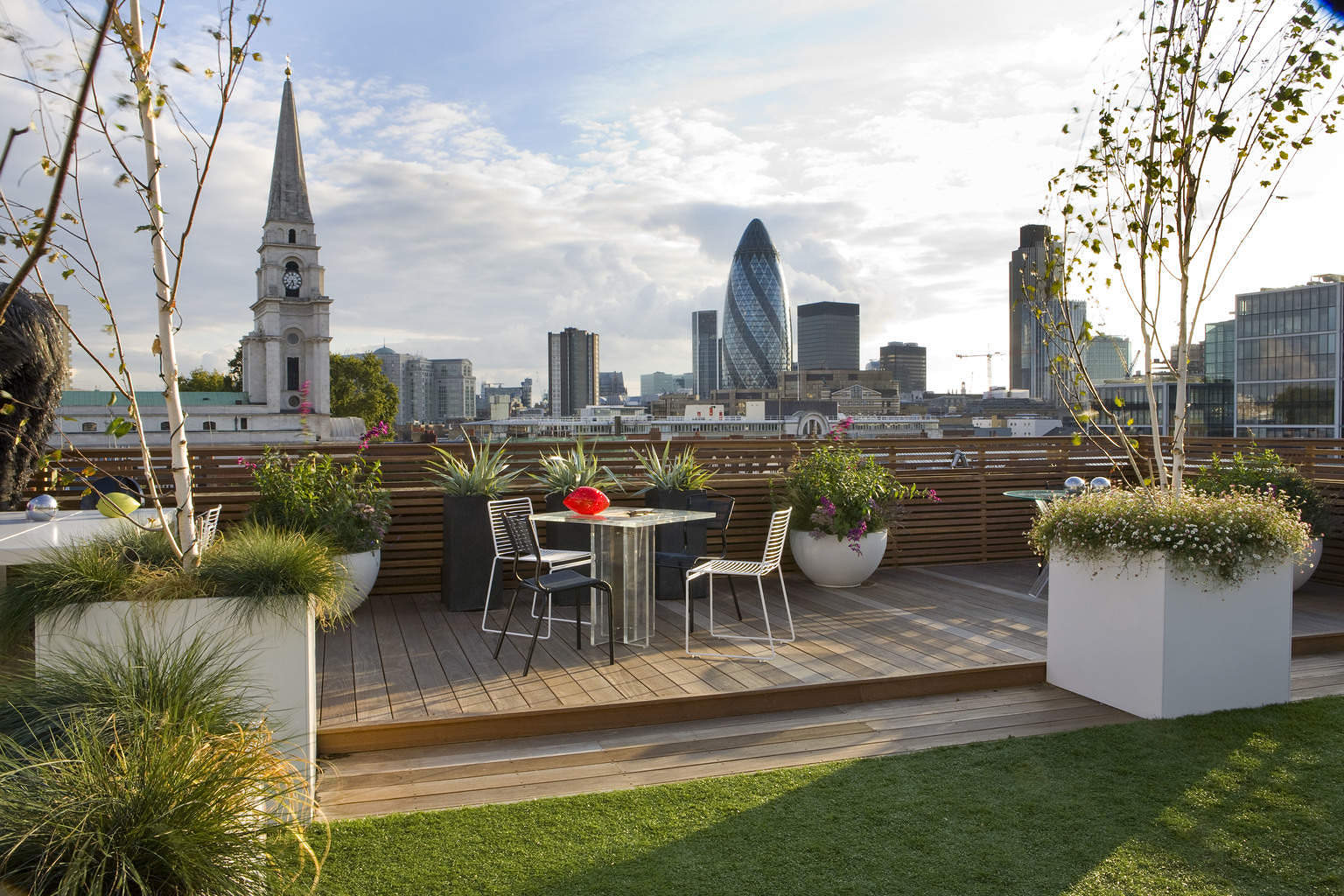 A London Roof Garden Bowles