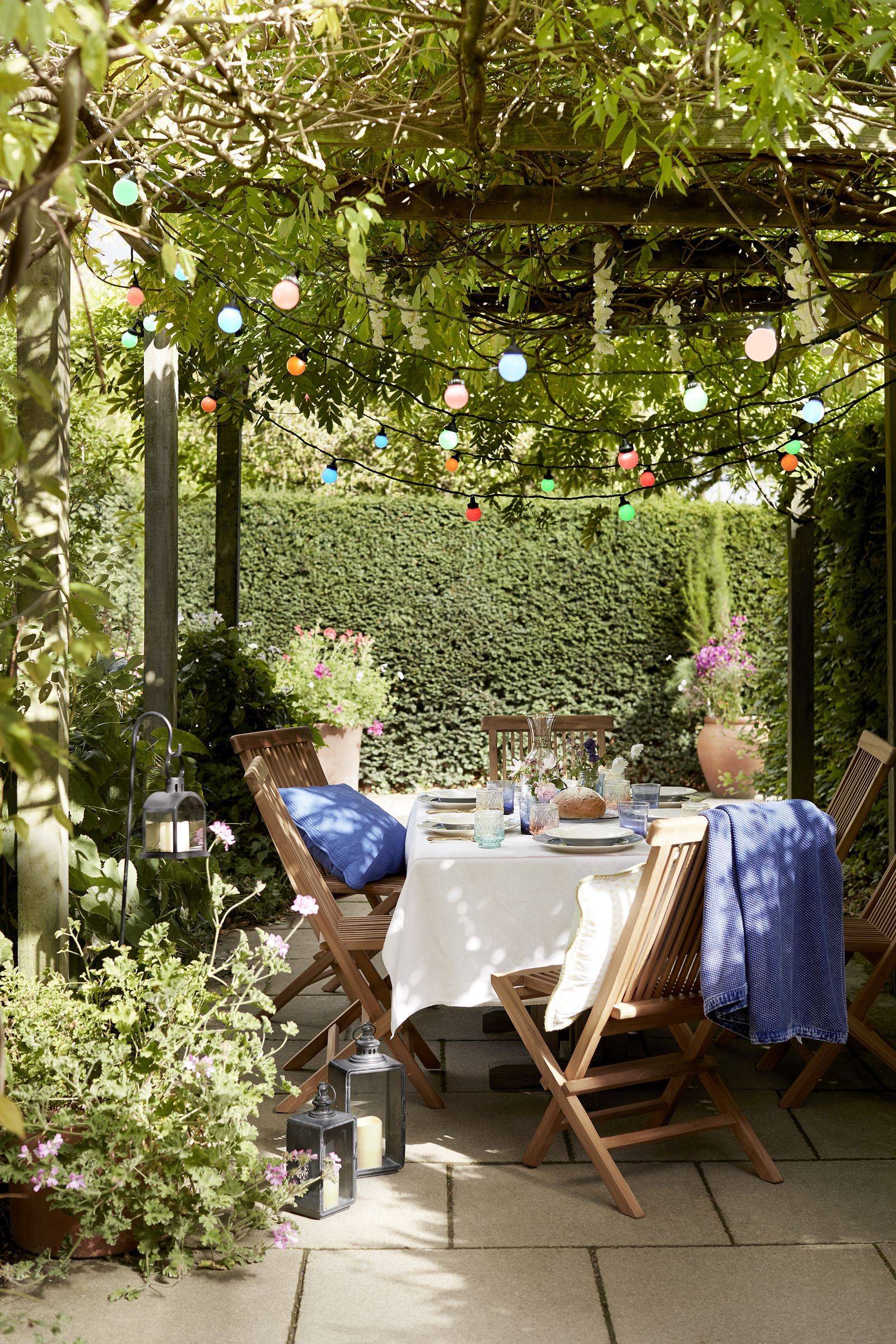 Small Backyard Seating Area