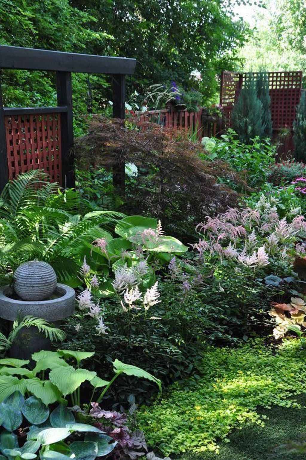 Superb Shade Garden Design Ideas