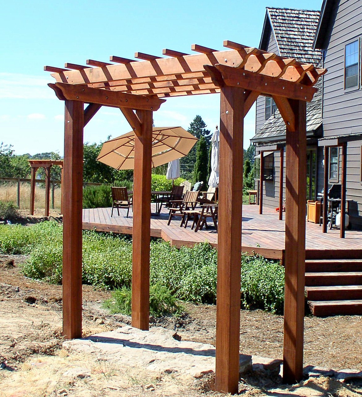Simple Garden Pergola Kits