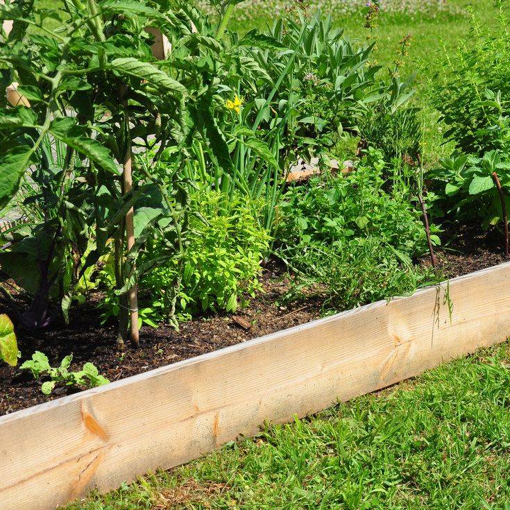 Integrated Garden Seating