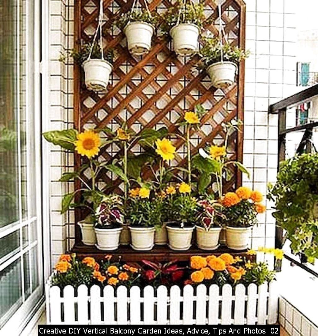 21 DIY Vertical Garden Balcony Ideas To Consider SharonSable