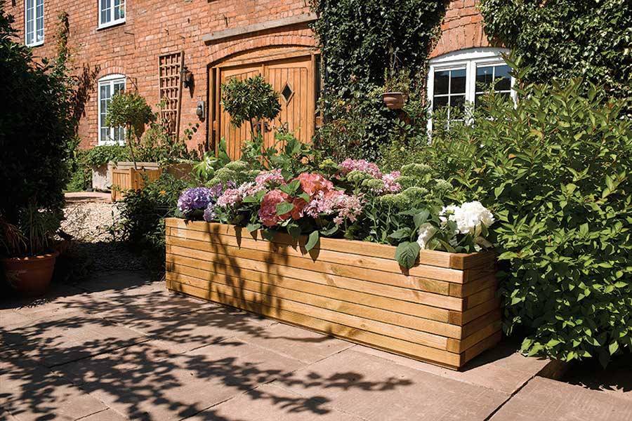 Large Plastic Planter Troughs