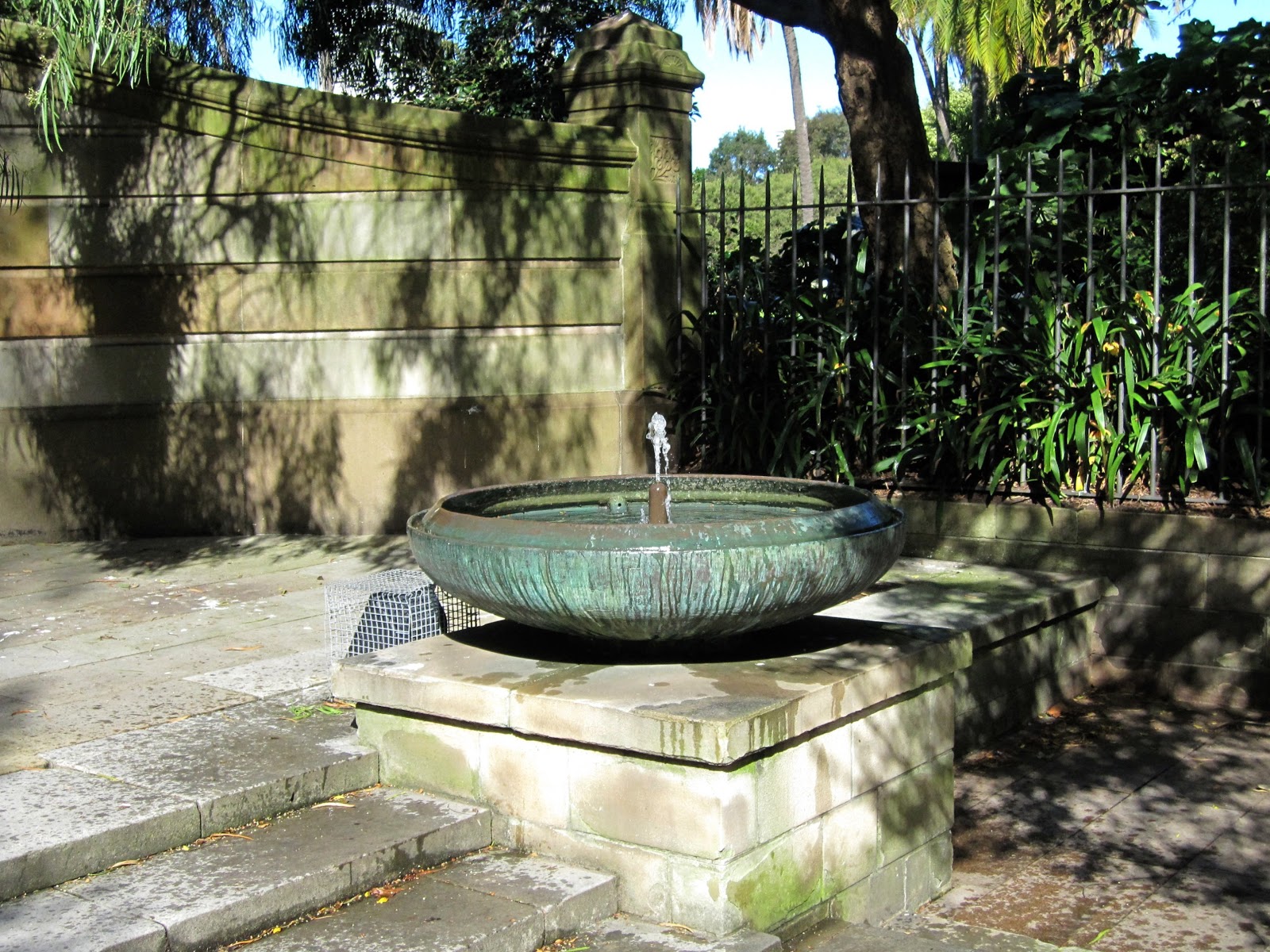 Botanical Gardens Fountain Botanical Gardens